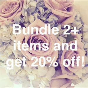 Bundle 2+ Items and get 20% off!